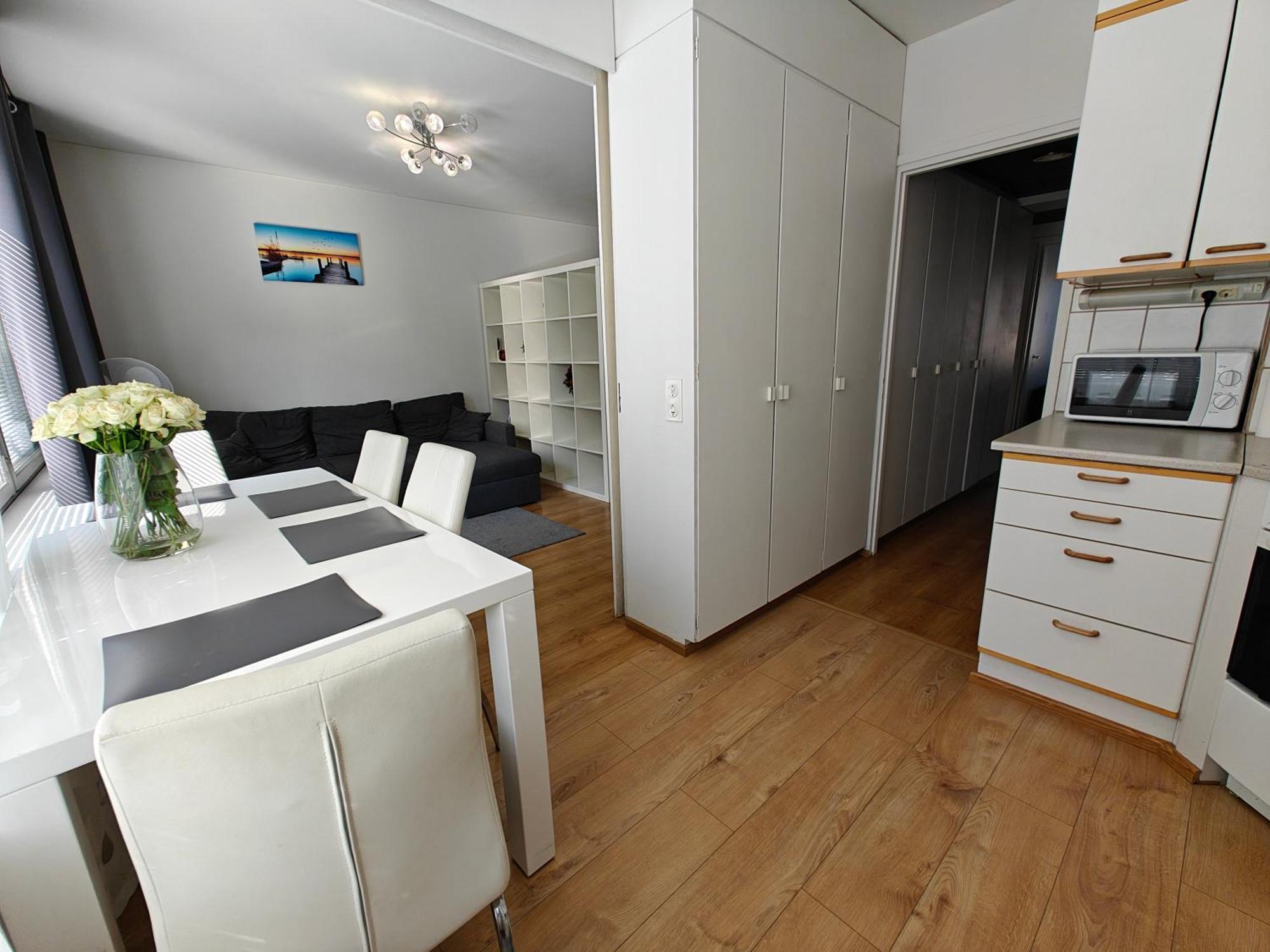 3-Room Apartment In Oulu Center, Parking Esterno foto